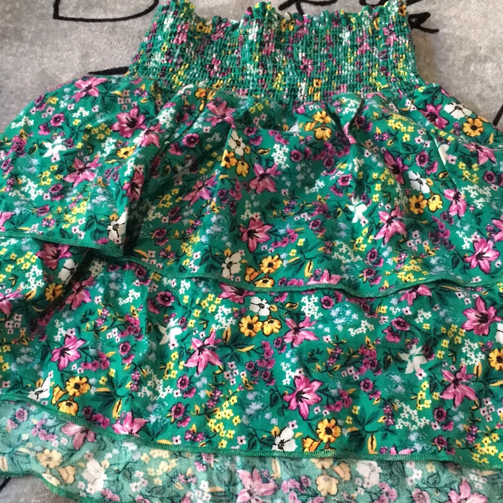 Flowery skirt